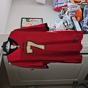 Disney 7 Dwarves GRUMPY football jersey XL